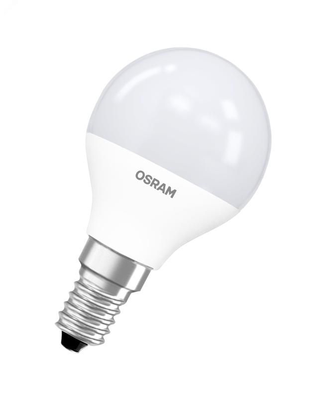 лампа светодиодная led star 9вт шар 4000к e14 806лм (замена 75вт) osram 4058075696174 от BTSprom.by