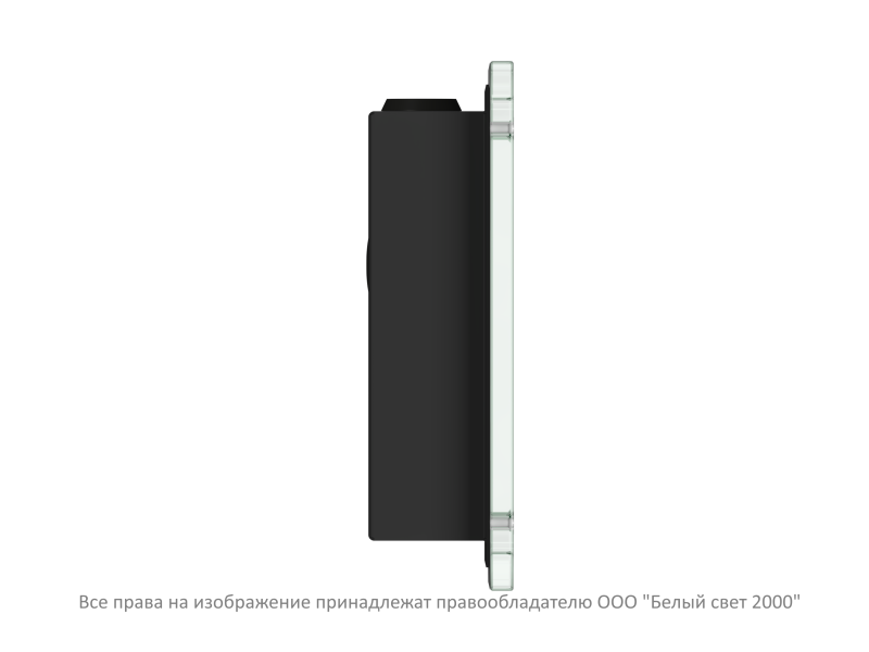  Оповещатель пожарный световой BS-KRON-10-F1-12 Black Белый свет a32228 фото в каталоге от BTSprom.by