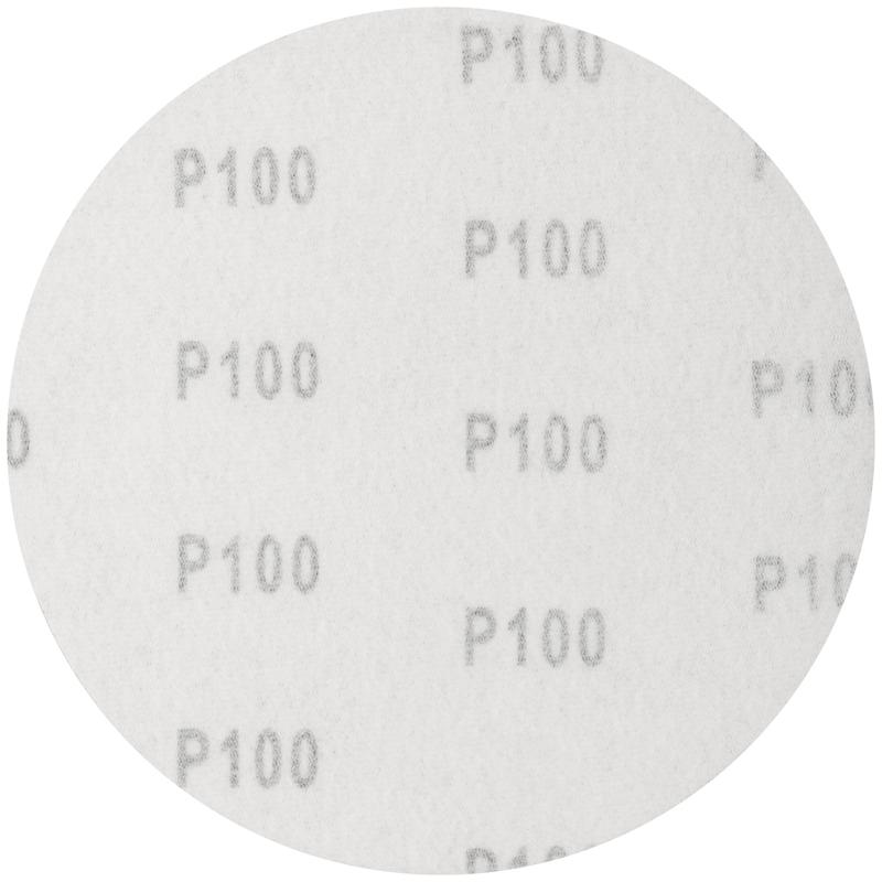  Круг шлифовальный сплошные (липучка) алюм./оксид 150мм (уп.5шт) Р 100 FIT 39805 фото в каталоге от BTSprom.by