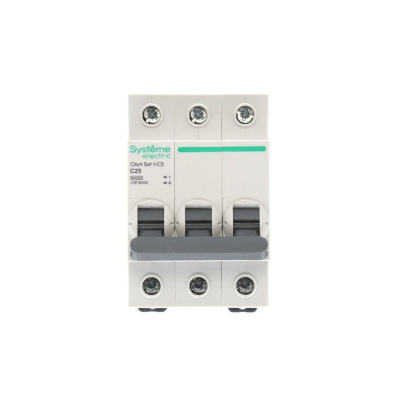  Выключатель автоматический 3п City9 Set (АВ) С 25А 6кА 400В SE C9F36325 фото в каталоге от BTSprom.by