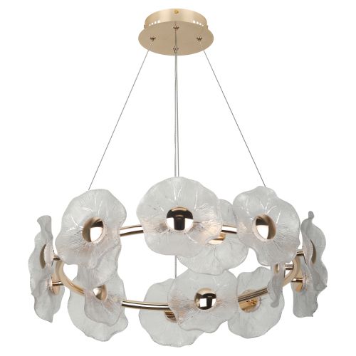  Люстра светодиодная Shannon 6135-101 LED 30Вт 3000К дизайн Rivoli Б0061947 фото в каталоге от BTSprom.by