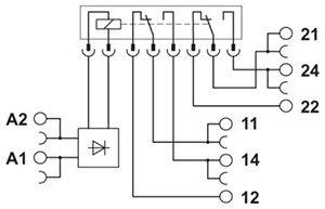 модуль релейный plc-rsc- 24dc/21-21 phoenix contact 2967060 от BTSprom.by