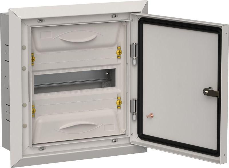 корпус щрв-12 (1х12) titan 5 380х365х130 ip31 сер. метал. iek ti5-50-v-012-31-7035 от BTSprom.by