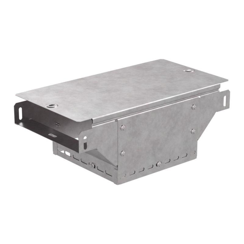 ответвитель для лотка т-образн. 200х50 вертикальный с крышкой стандарт промрукав pr16.0962 от BTSprom.by