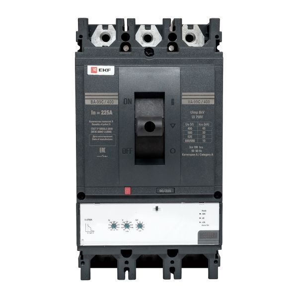  Выключатель автоматический 3п 400/225А 45кА ВА-99C Compact NS PROxima EKF mccb99C-400-225 фото в каталоге от BTSprom.by