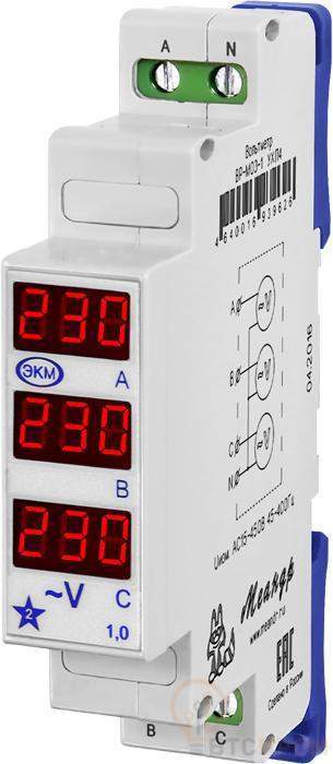  Вольтметр цифровой ВР-М03-1 АС20-450В 400Гц УХЛ4 (спец.) Меандр A8302-16934502 фото в каталоге от BTSprom.by