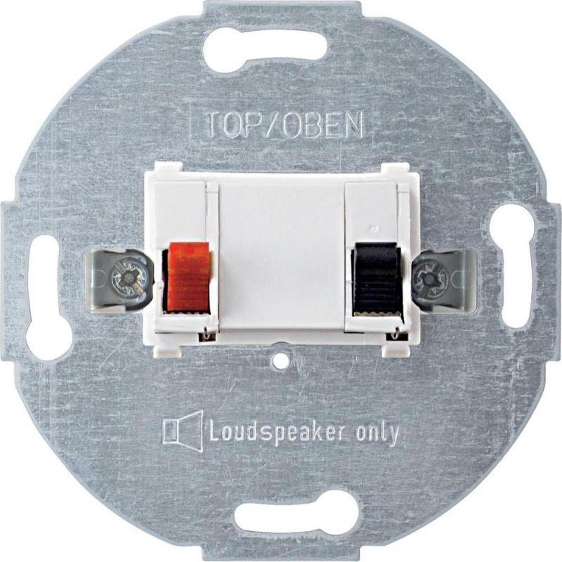  Розетка аудио одиночная СП Merten для громкоговорителя механизм полярн. бел. SchE MTN466919 фото в каталоге от BTSprom.by