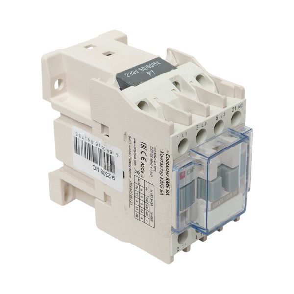  Контактор КМЭ 9А кат. 220В AC 1НЗ EKF ctr-s-9-220-nc фото в каталоге от BTSprom.by