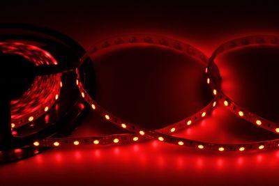 лента светодиодная smd5050 60led/м 14.4вт/м 12в ip23 красн. (уп.5м) lamper 141-461 от BTSprom.by