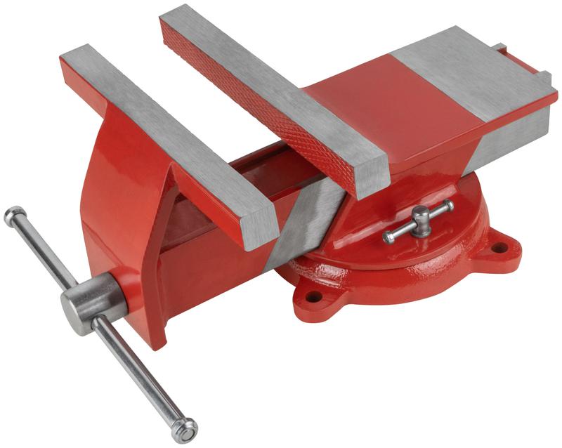 тиски слесарные поворотные стальные 200мм (8.4кг) курс 59599 от BTSprom.by