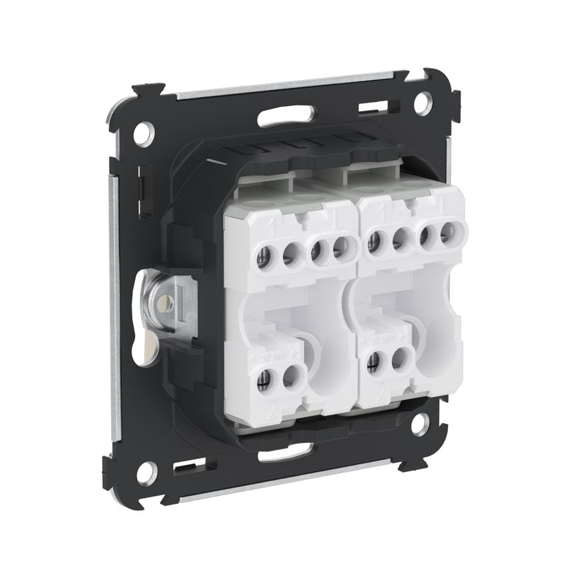  Переключатель 2-кл. 2мод. СП Avanti "Ванильная дымка" 16А IP20 беж. DKC 4405114 фото в каталоге от BTSprom.by