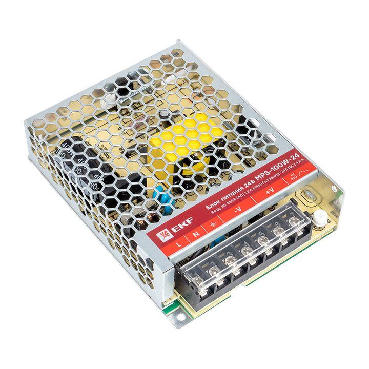 блок питания 24в mps-100w-24 proxima ekf mps-100w-24 от BTSprom.by