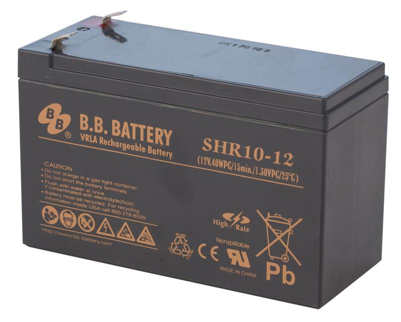 аккумулятор 12в 7а.ч shr 10-12 b.b. battery от BTSprom.by