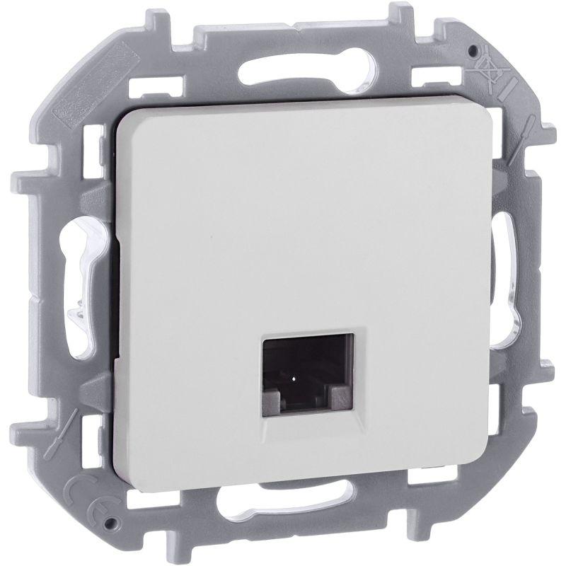 розетка компьютерная inspiria rj45 кат.5e utp бел. iek 673825 от BTSprom.by