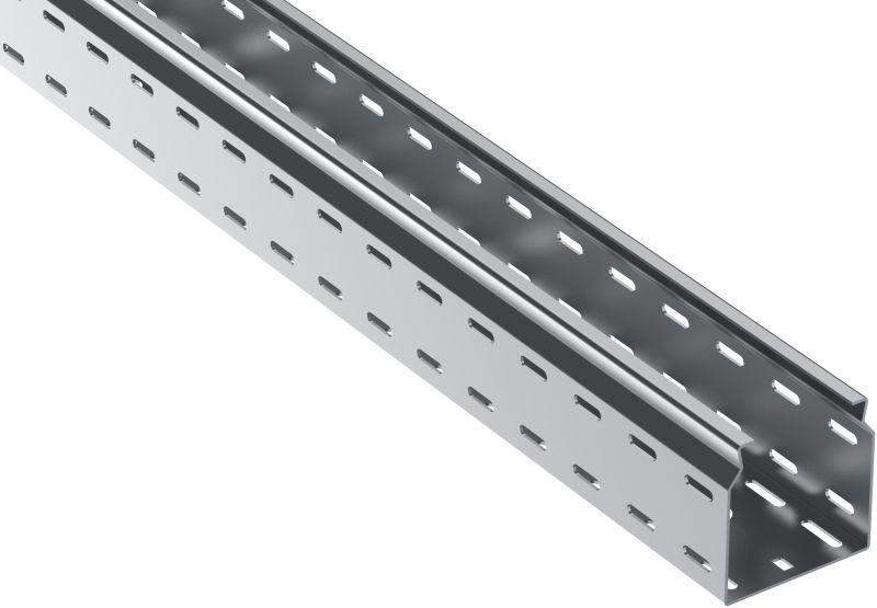 Лоток листовой перфорир. 100х100 L2000 сталь 2.0мм ESCA 7 IEK CLP10-100-100-200-2 от BTSprom.by