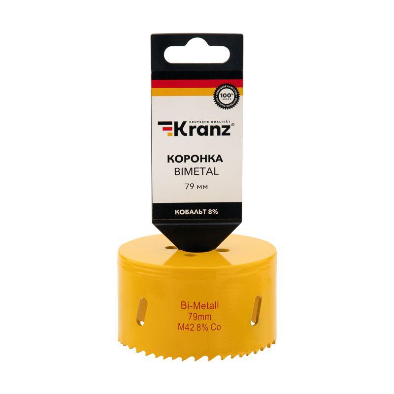  Коронка Bimetal 79мм Kranz KR-92-0239 фото в каталоге от BTSprom.by