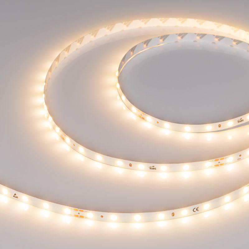 лента светодиодная dot-x64-8mm 24v warm 3000к 5вт/м ip20 открыт. (уп.5м) arlight 040233 от BTSprom.by