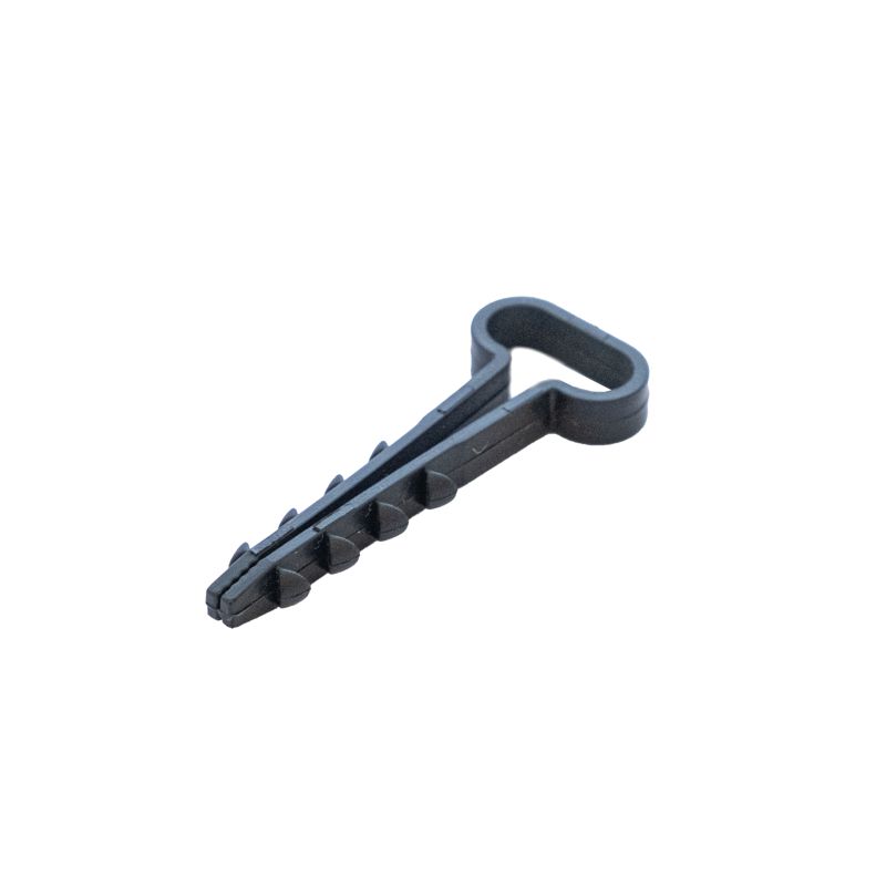 дюбель-хомут 6-12 для плоского кабеля черн. (уп.100шт) промрукав pr08.6960 от BTSprom.by