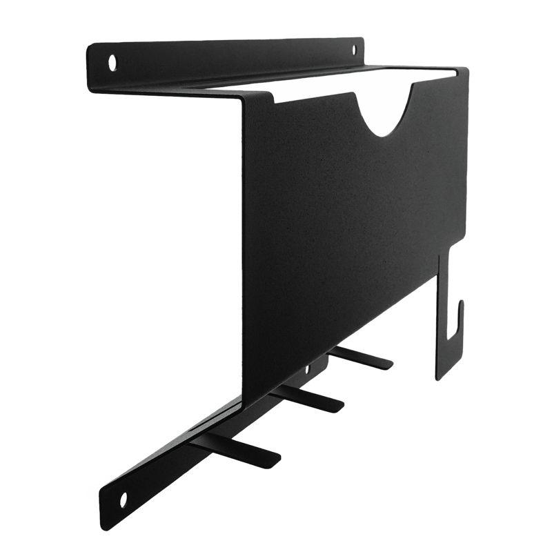  Держатель для угловых шлифмашинок до 230мм настенный с крючками черн. Rexant 38-0658 фото в каталоге от BTSprom.by