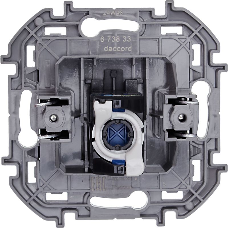  Розетка компьютерная Inspiria RJ45 кат.6 UTP механизм антрацит IEK 673833 фото в каталоге от BTSprom.by