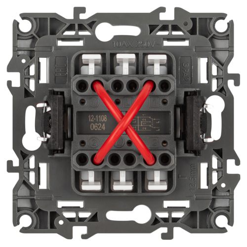  Переключатель перекрестный Эра12 12-1108-16 250В 10АХ титан Эра Б0065705 фото в каталоге от BTSprom.by