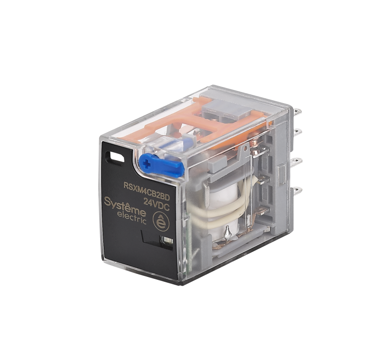 реле 5а 4перекл. 24в dc тест кнопка led se rsxm4cb2bd от BTSprom.by