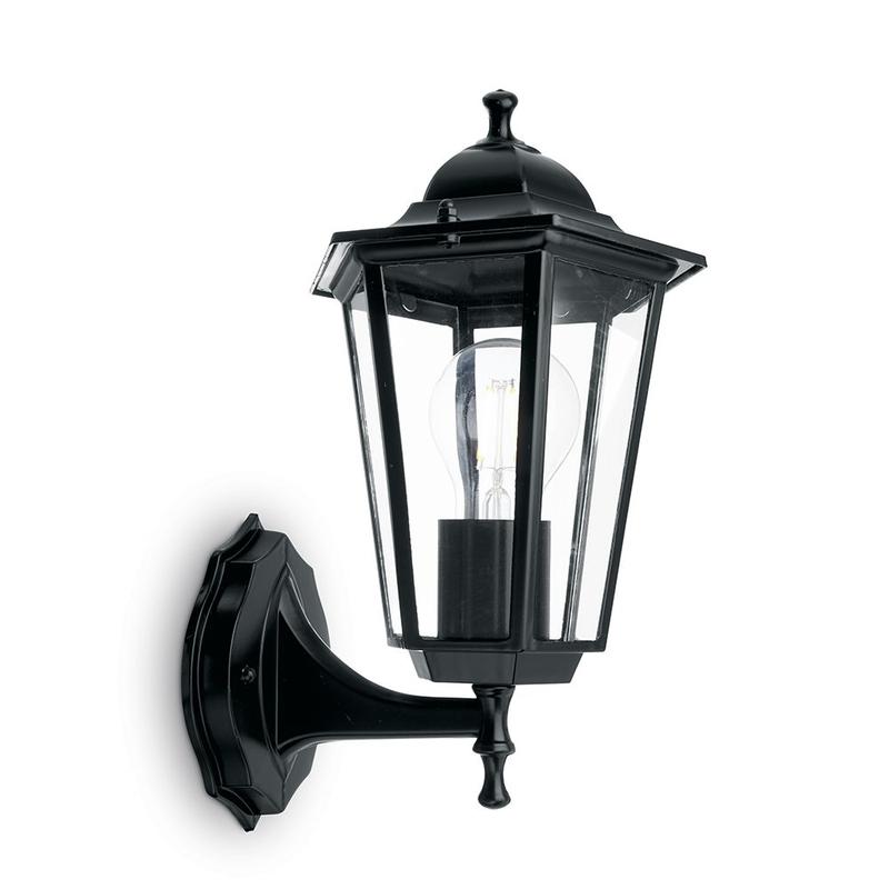 светильник садово-парковый 60вт 230в e27 черн. 6101/pl6101 (на стену вверх) feron 11052 от BTSprom.by