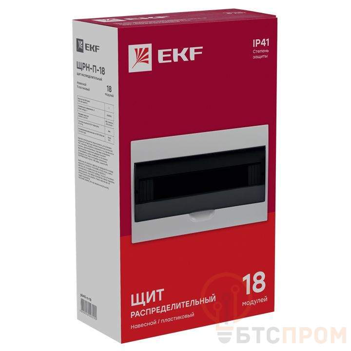  Щит ЩРН-П-18 IP41 EKF pb40-n-18 фото в каталоге от BTSprom.by