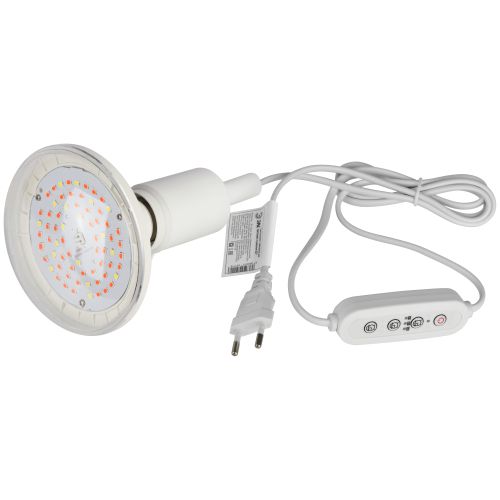  Светильник для растений FITO-Time Holder под лампу Е27 с проводом 1.5м и таймером для фитоламп Эра Б0059882 фото в каталоге от BTSprom.by