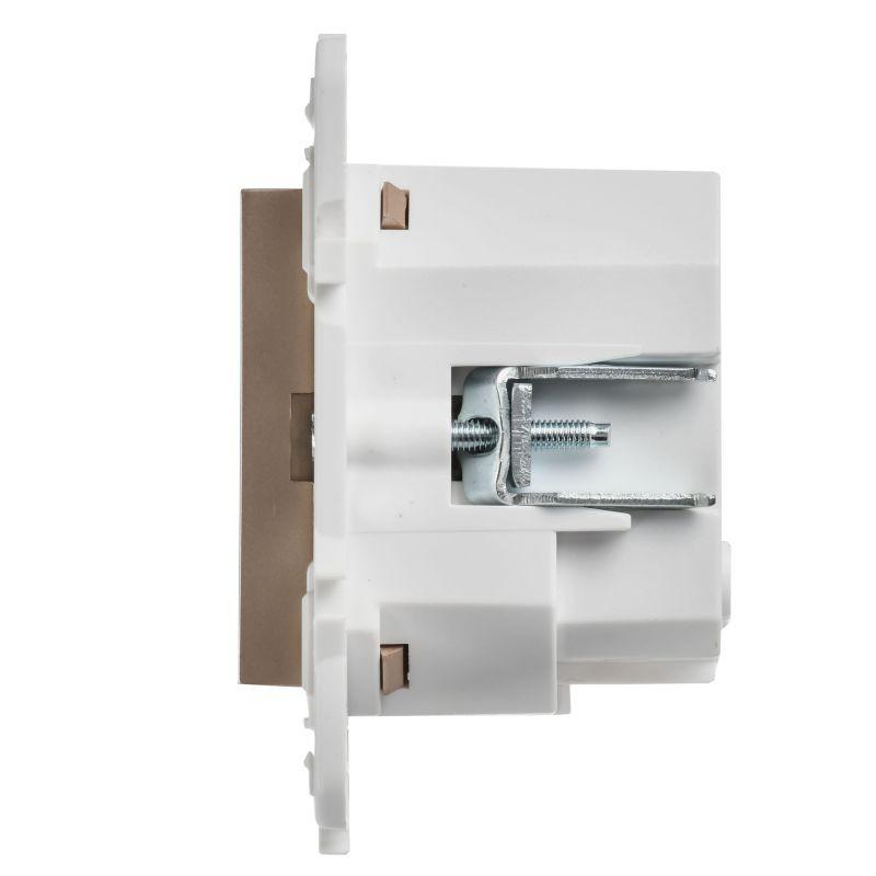  Розетка SKANDY 18Вт 16А с заземл. защ. шторки с USB C SK-R17Sa песочн. IEK SK-R14-16-U14-018-K98 фото в каталоге от BTSprom.by