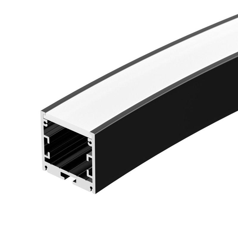 профиль sl-arc-3535-d1500-a45 black (590мм дуга 1 из 8) алюм. arlight 025522 от BTSprom.by