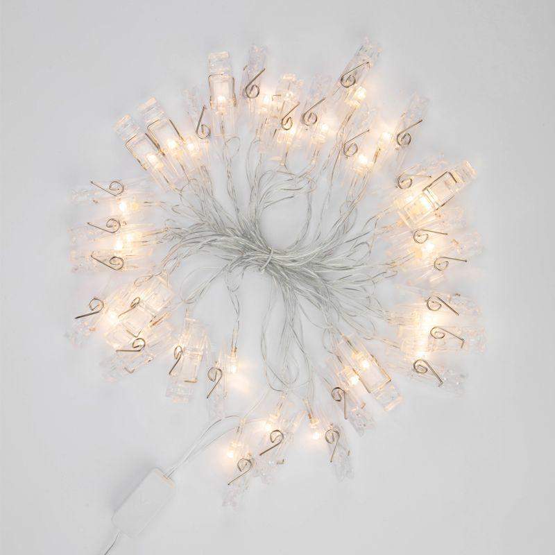  Гирлянда светодиодная "Прищепки" 5м 30LED тепл. бел. 2Вт 220-240В IP20 Neon-Night 303-032 фото в каталоге от BTSprom.by