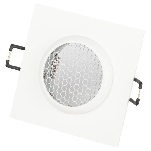  Светильник KL110 MR16 GU5.3 встраив. алюм. WH бел. матов. ЭРА Б0061529 фото в каталоге от BTSprom.by