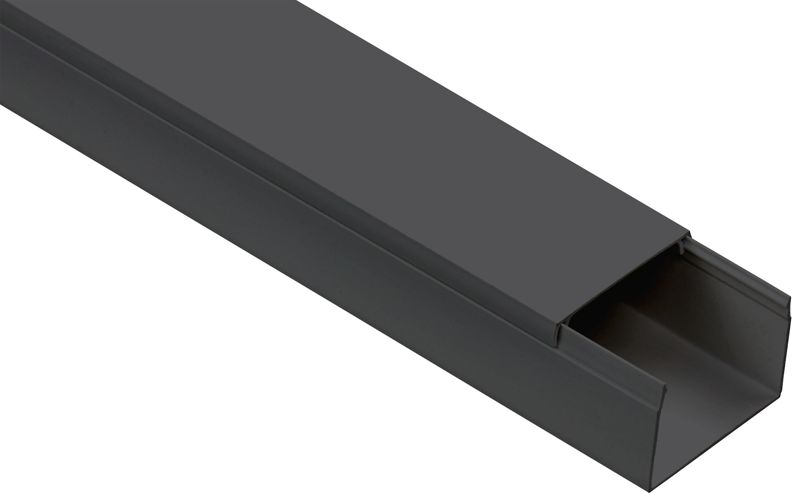 кабель-канал 60х40 l2000 пластик элекор черн. iek el-kk10-060-040-1-k02 от BTSprom.by