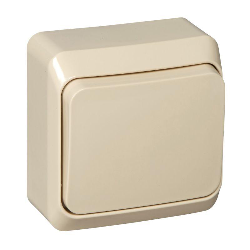 переключатель проходной 1-кл. оп этюд 10а ip20 крем. se ba10-004k от BTSprom.by