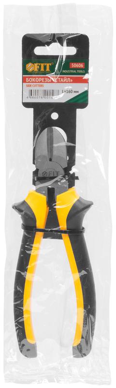  Бокорезы "Стайл" мягкие прорезин. ручки молибденовое покрытие 160мм FIT 50606 фото в каталоге от BTSprom.by