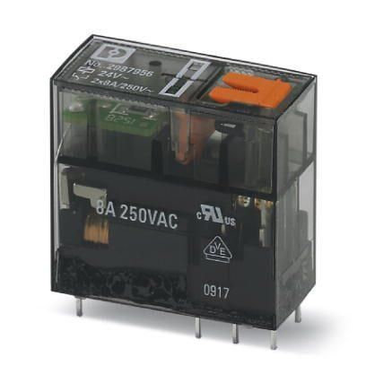 реле одиночное rel-mr- 24ac/21-21/ms phoenix contact 2987956 от BTSprom.by