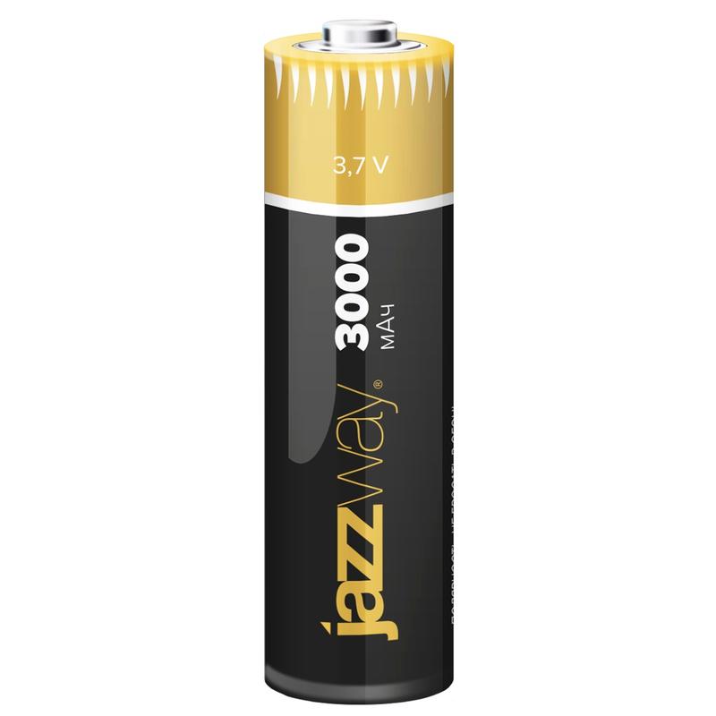 аккумулятор 18650 3.7в li-ion 3000ма.ч с защитой jazzway 5012073 от BTSprom.by