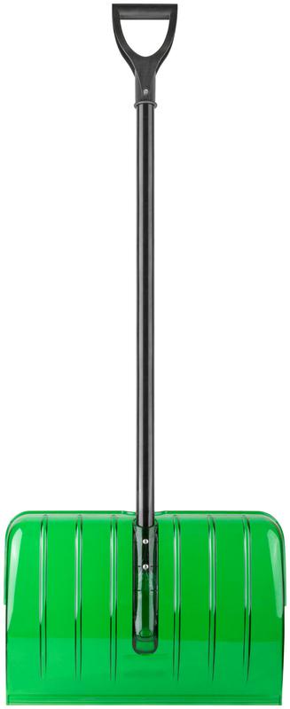  Лопата для уборки снега большая Профи 520х375х1350мм алюм. черенок; поликарбонат. FIT 68115 фото в каталоге от BTSprom.by