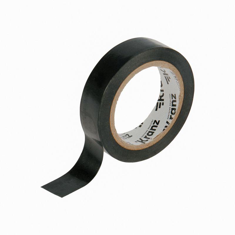  Изолента ПВХ 0.13х15мм 10м черн. (уп.10шт) Kranz KR-09-2006 фото в каталоге от BTSprom.by
