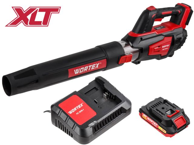аккум. воздуходувка wortex bb 2018 d all1 xlt set 18 в, 2 ач акб, макс.объём 570 м куб/ч 1333739 от BTSprom.by