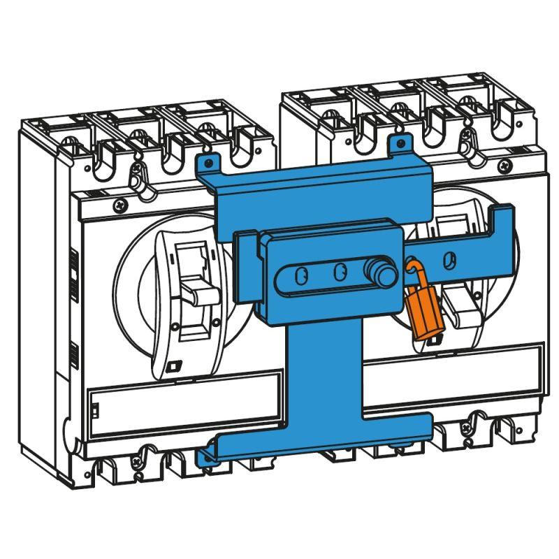 блокировка рычагов взаимная механическая plil t125-t160 3p кэаз 357160 от BTSprom.by