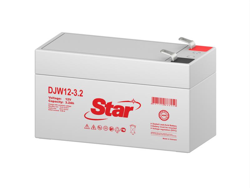 аккумулятор 12в 3.2а.ч star djw12-3.2 от BTSprom.by