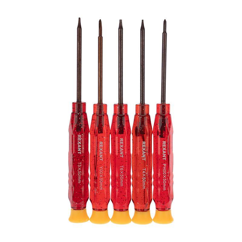  Набор отверток для точечных работ 5 предметов Rexant 12-4750 фото в каталоге от BTSprom.by