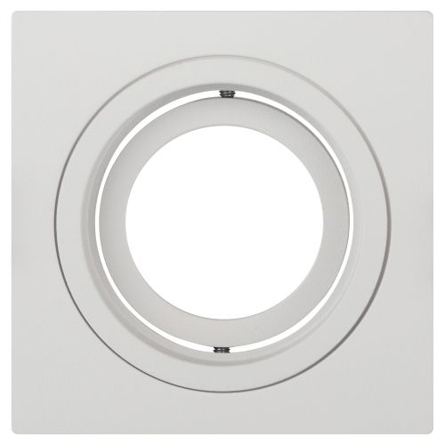  Светильник встраиваемый алюм. KL85 WH MR16/GU5.3 бел. Эра Б0054348 фото в каталоге от BTSprom.by