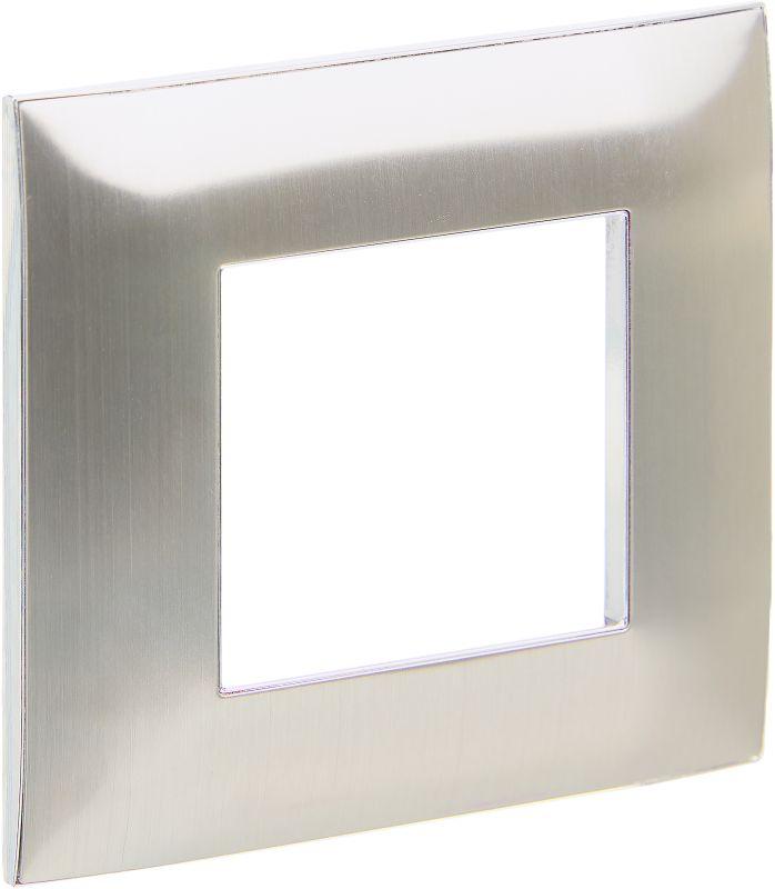 рамка 1-м skandy sk-f31n металл никель iek sk-m12-m-k50 от BTSprom.by