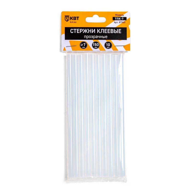 стержень клеевой тпк-7 прозр. квт 87969 от BTSprom.by