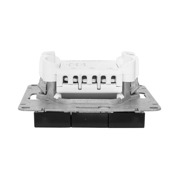  Выключатель 3-кл. СП Эпика механизм черн. EKF UP1-SWB-31 фото в каталоге от BTSprom.by