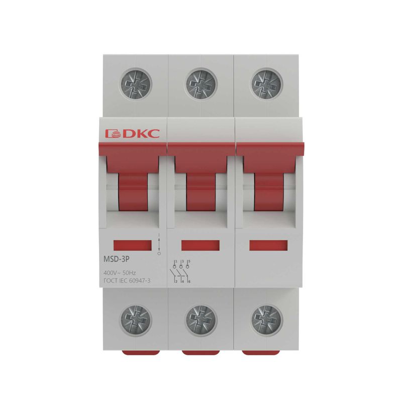  Выключатель нагрузки модульный 3п 100А MSD YON MSD-3P100 фото в каталоге от BTSprom.by