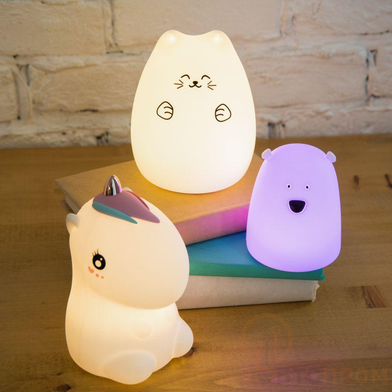 Ночник силиконовый "Котик" Neon-Night 503-001 фото в каталоге от BTSprom.by  Ночник силиконовый "Котик" Neon-Night 503-001 фото в каталоге от BTSprom.by